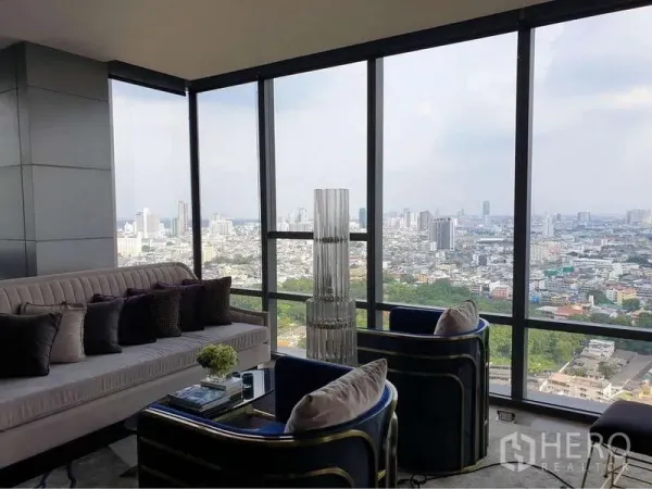 คอนโด ให้เช่าในSathon, Bangkok - สกายเลานจ์พร้อมกระจกเต็มบาน มุมมองพาโนรามาวิวเมือง