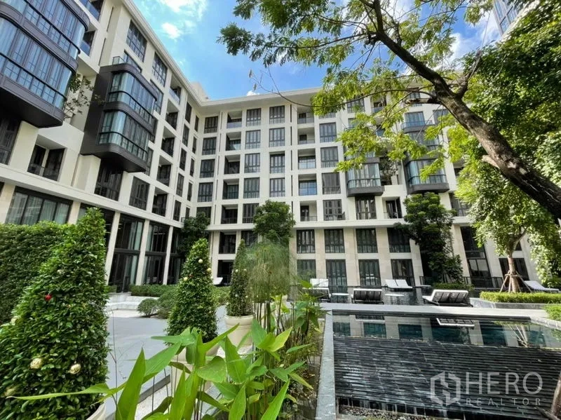คอนโด ขายในWatthana, Bangkok - คอร์ทยาร์ดคอนโดโลว์ไรส์ พร้อมสวนจัดแต่งและสระว่ายน้ำในเขตวัฒนา