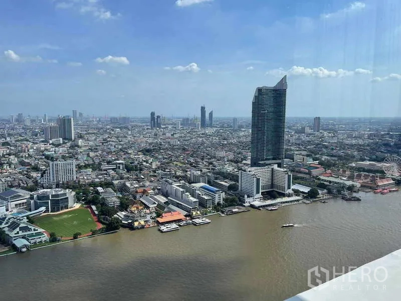 公寓 出租 - 高楼远眺昭拍耶河与城市天际线的全景