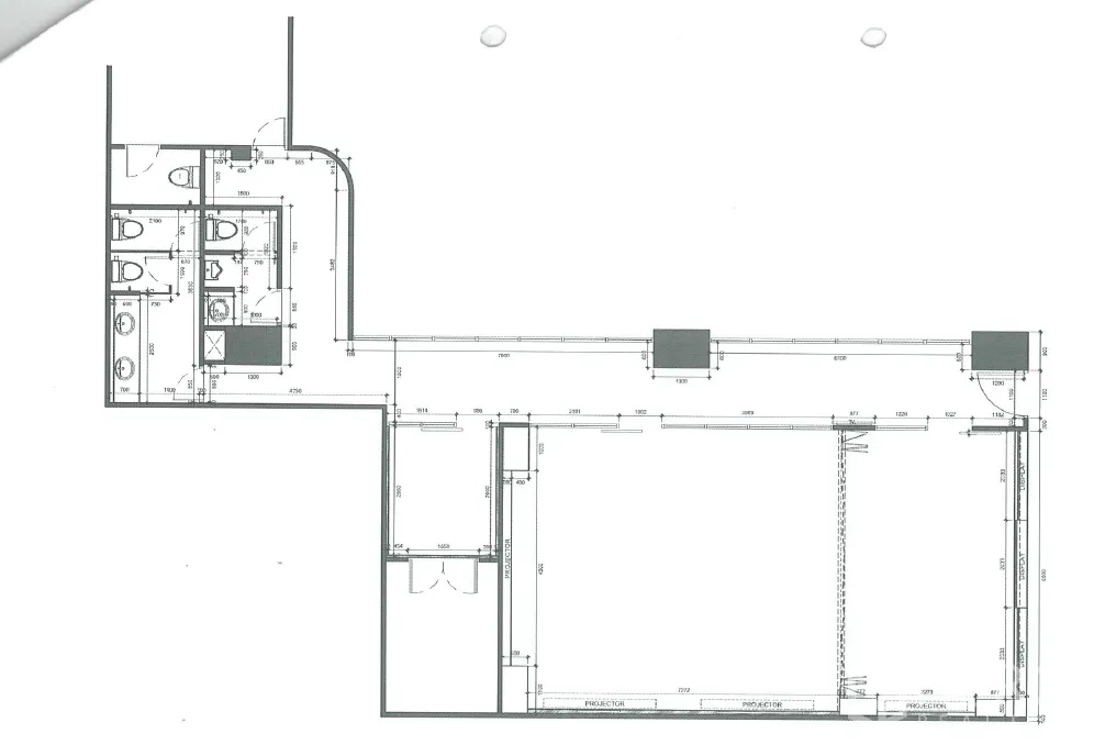 ออฟฟิศ for rent in Watthana, Bangkok - แบบแปลนผังชั้นของสำนักงาน.