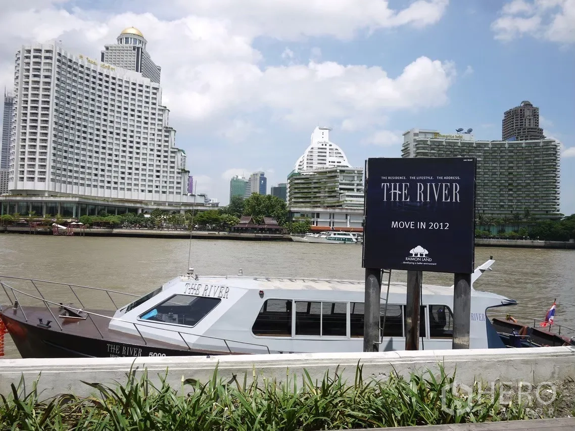 คอนโด ให้เช่าหรือขายในKhlong San, Bangkok - ท่าเรือติดแม่น้ำพร้อมเรือรับส่ง โรงแรมริมเจ้าพระยาอยู่ฝั่งตรงข้าม